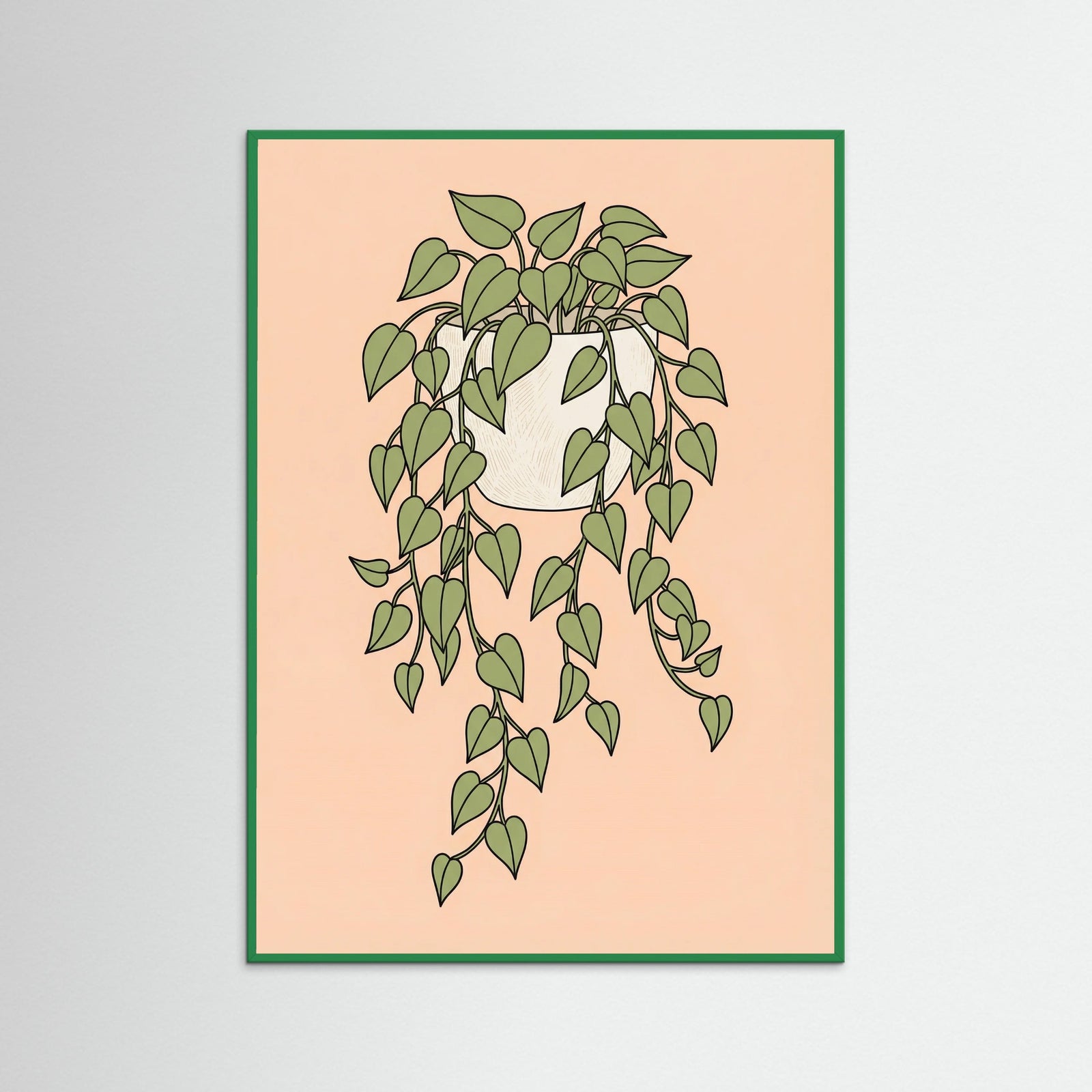 Green Wood Minimalist Botanica