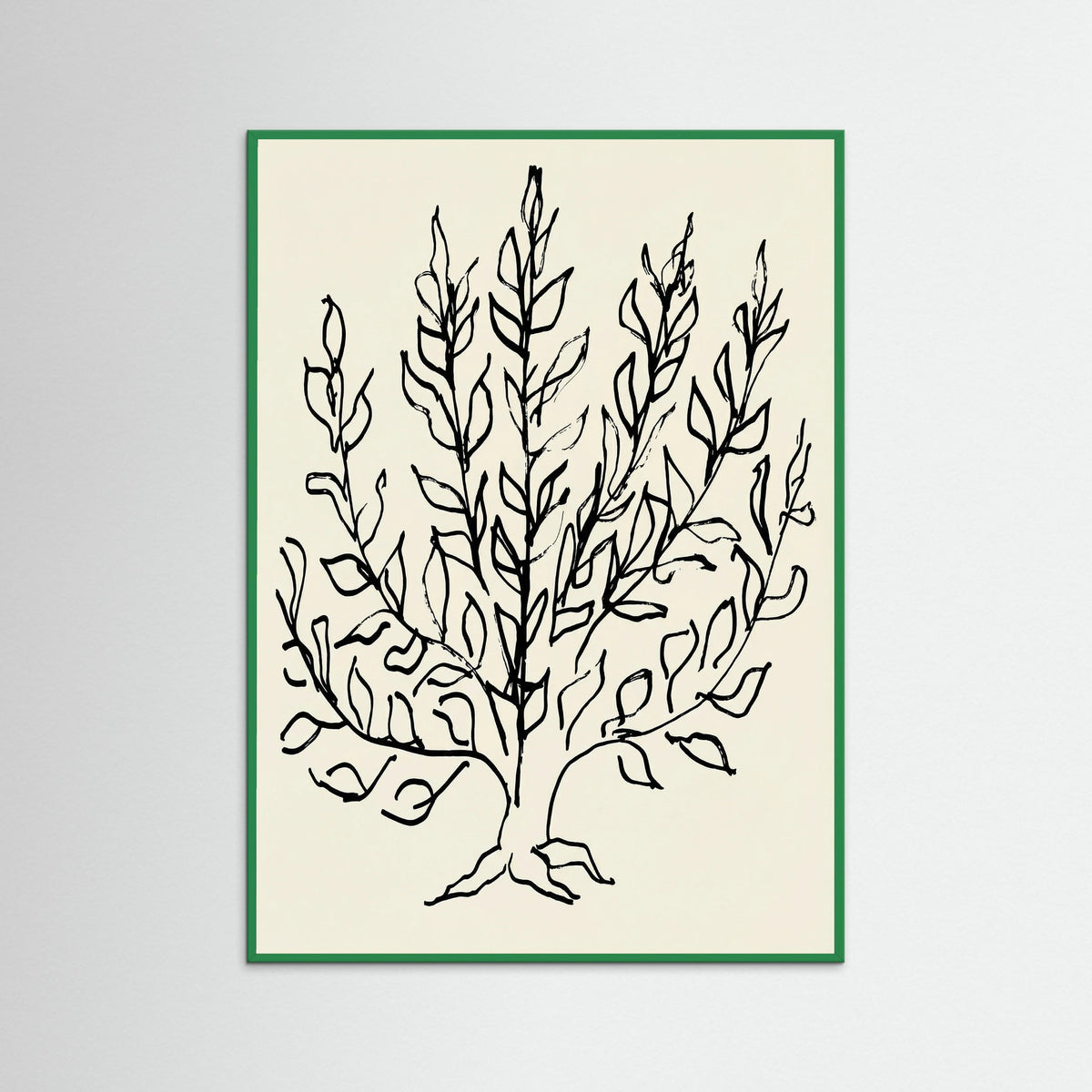 Green Wood Minimalist Bush