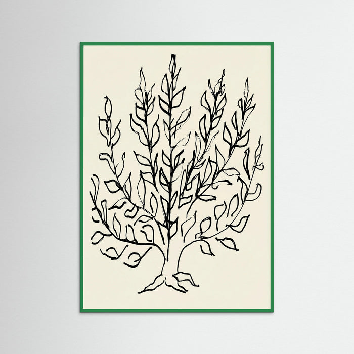 Green Wood Minimalist Bush