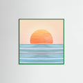 Minimalist Sunset 1 Poster – plakat og kunsttryk