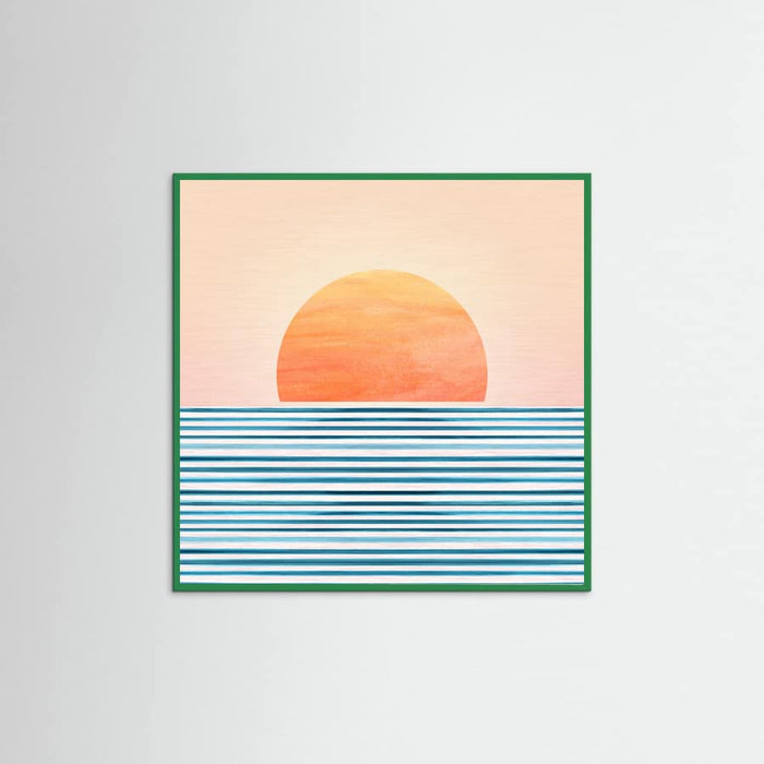 Minimalist Sunset 1 Poster – plakat og kunsttryk