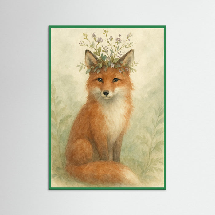 Green Wood Misty Fox