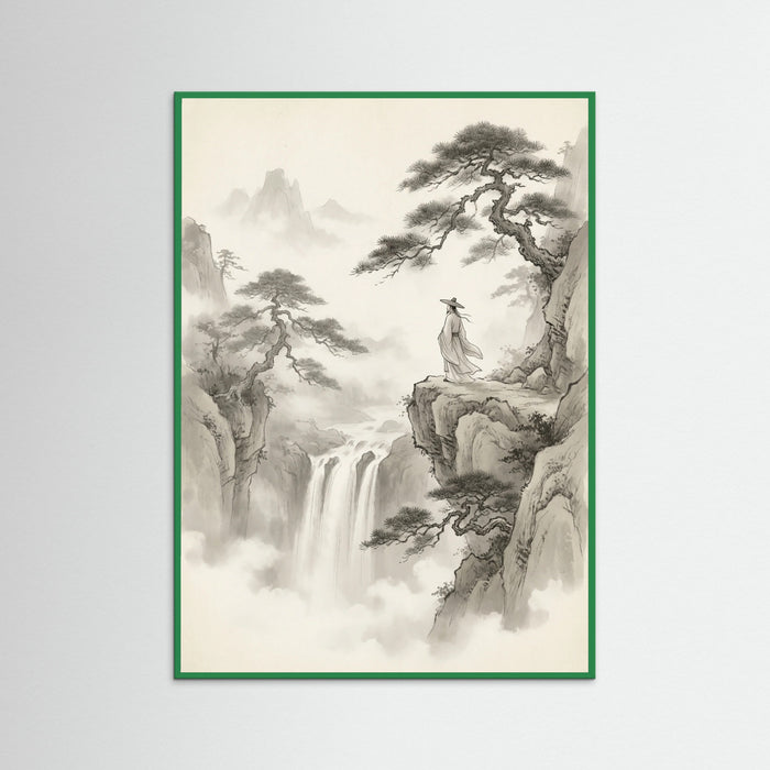 Green Wood Misty Mountain Journey
