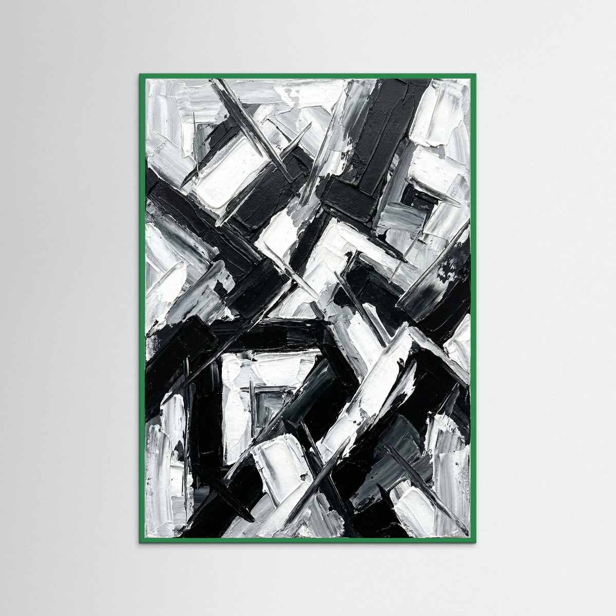 Green Wood Monochrome Flow