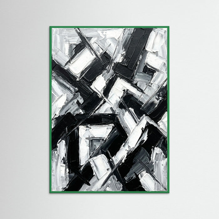 Green Wood Monochrome Flow