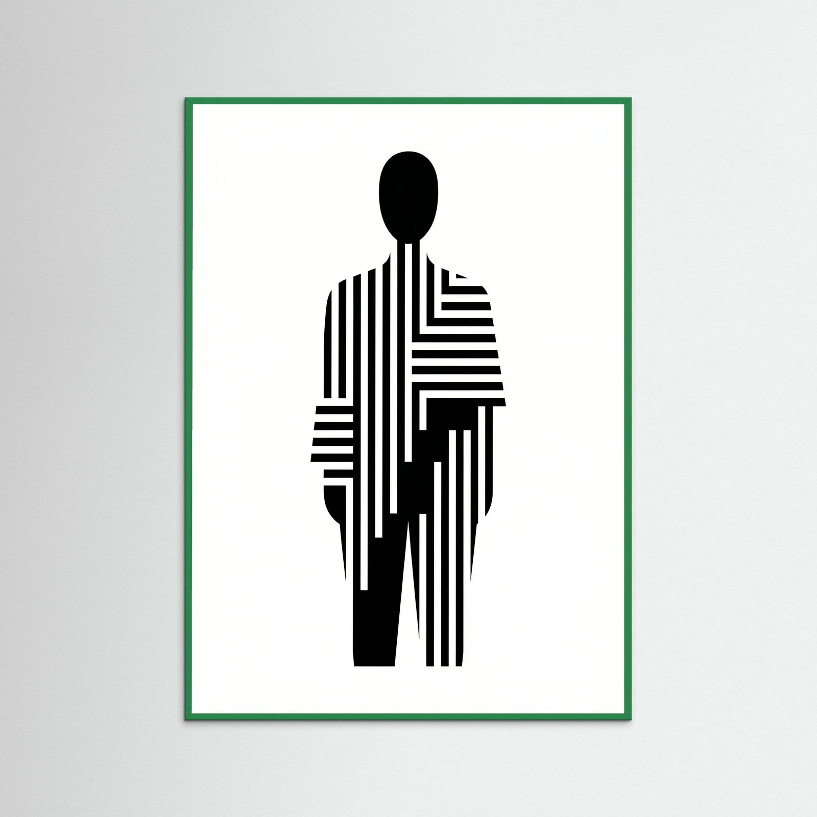 Green Wood Monochrome Muse