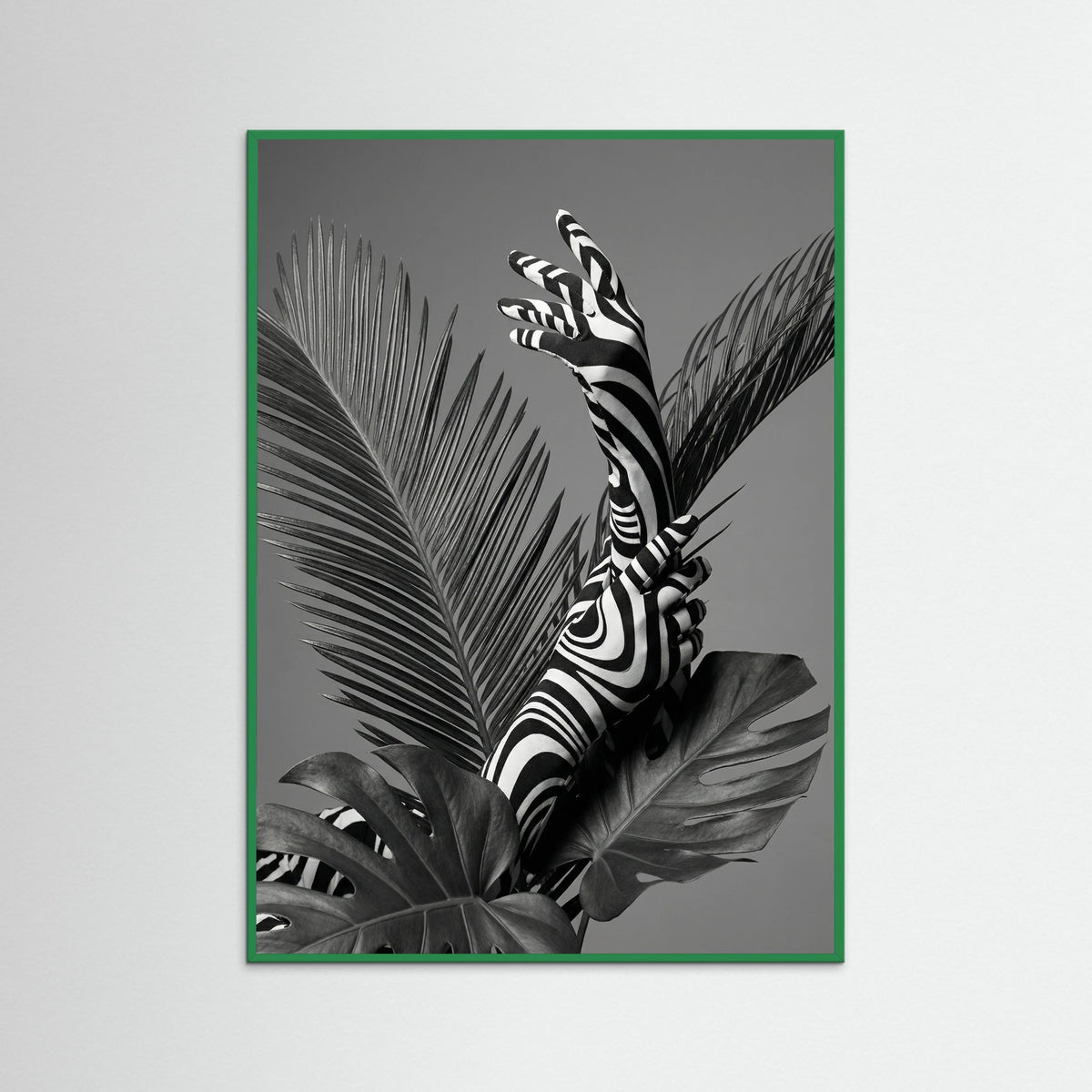 Green Wood Monstera Grace
