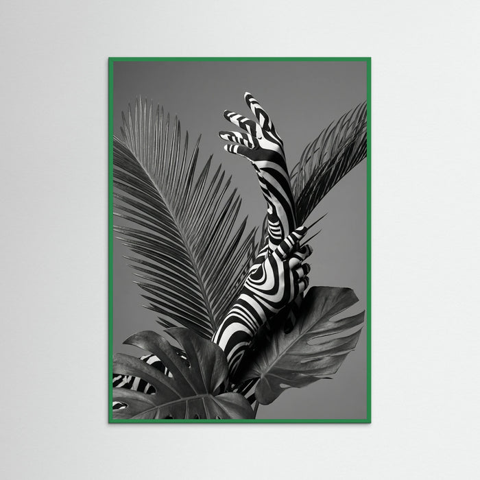 Green Wood Monstera Grace