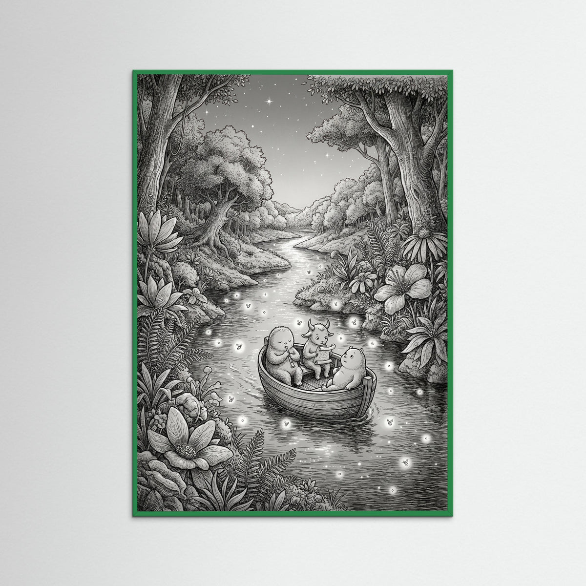 Green Wood Moomin Forest