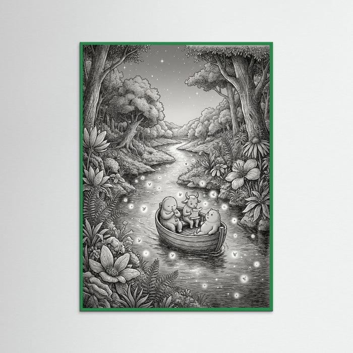 Green Wood Moomin Forest