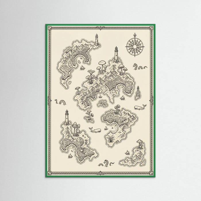 Green Wood Moomin Valley Map