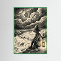 Green Wood Moonlit Moomin Encounter