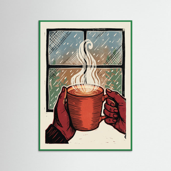 Green Wood Morning Coffee Ritual