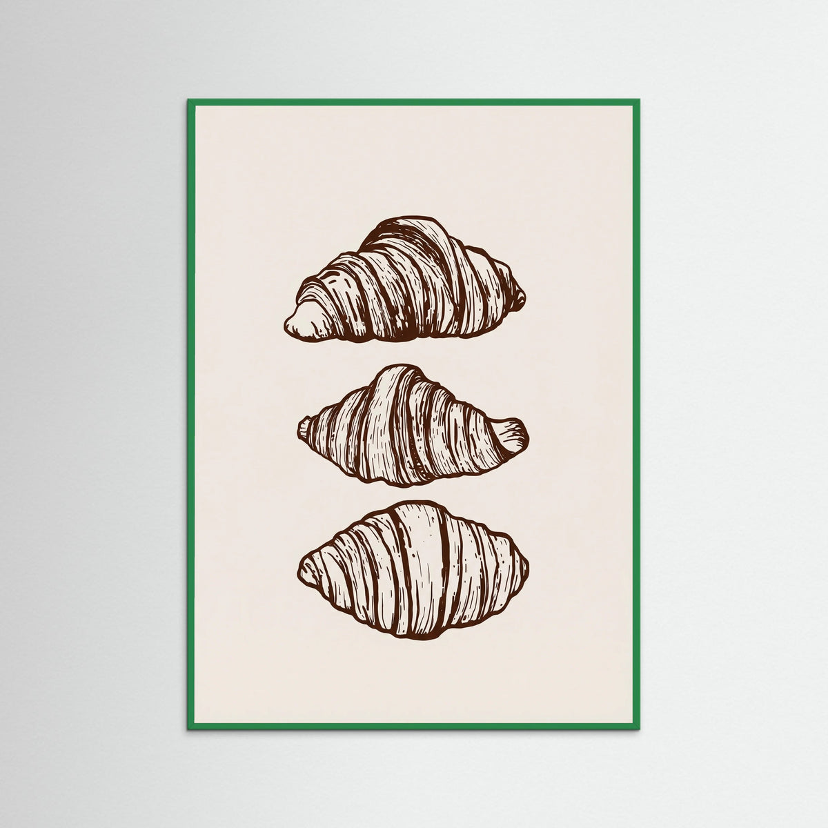 Green Wood Morning Croissants