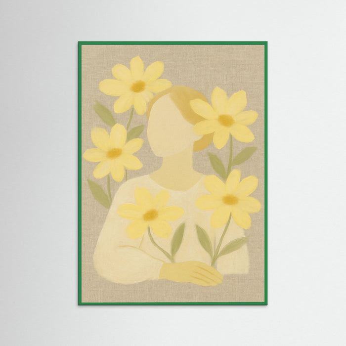 Green Wood Morning Petals
