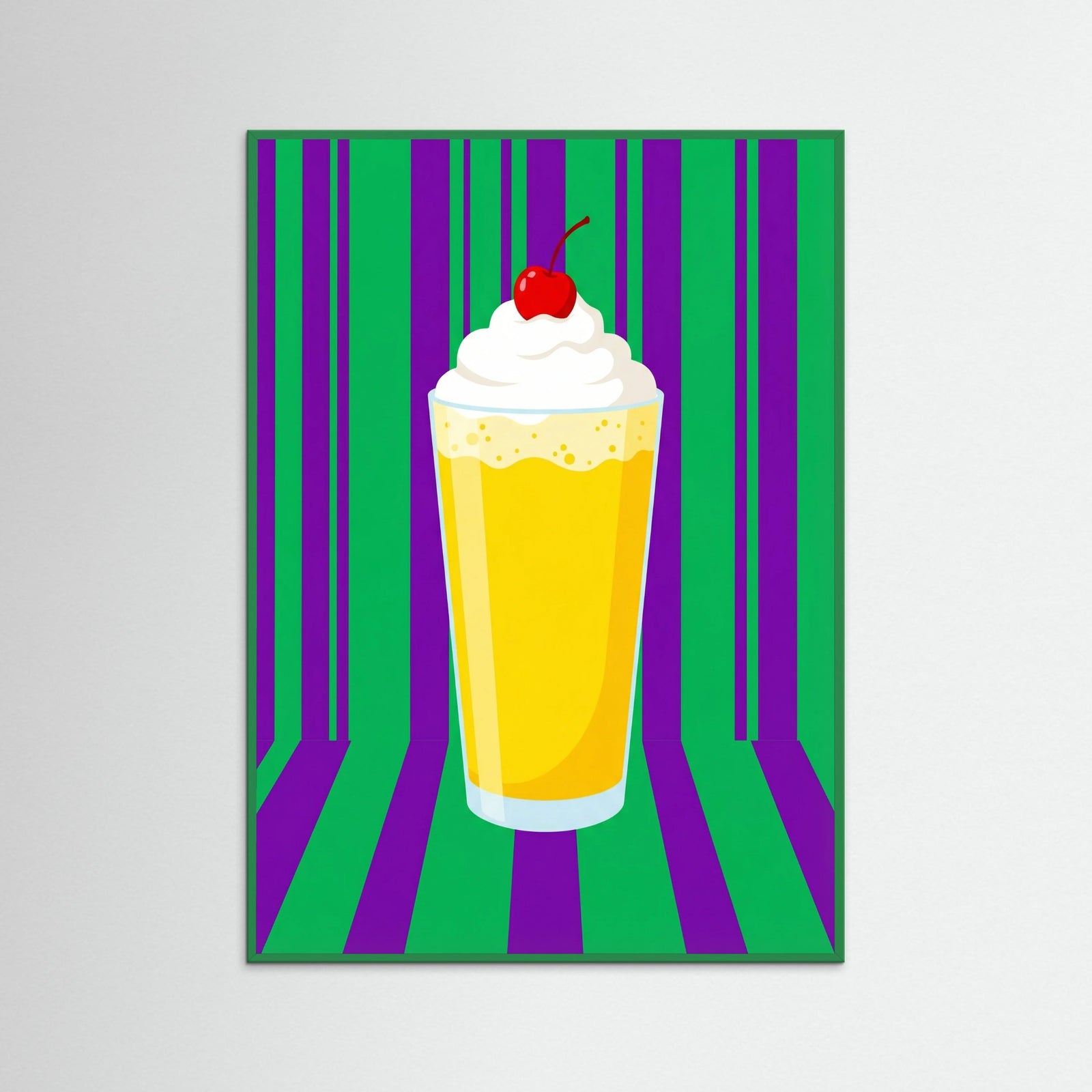 Green Wood Morning Ripple