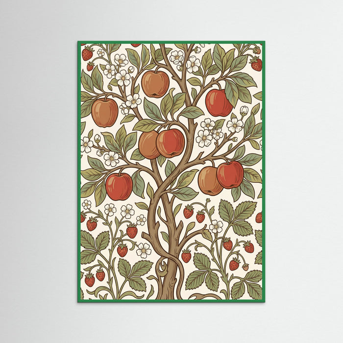 Green Wood Morris Botanical Tapestry