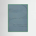 Affiche Mud Texture 12 Blue – affiche et impression d’art