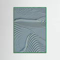Affiche Mud Texture 15 Blue – affiche et impression d’art