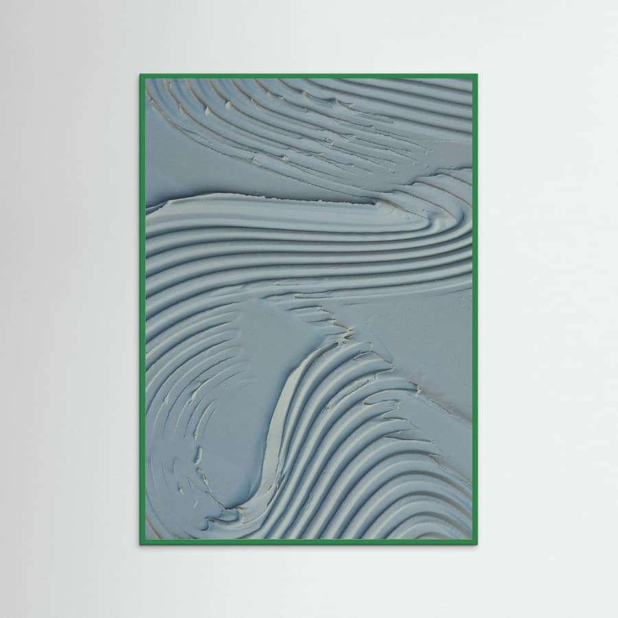 Affiche Mud Texture 15 Blue – affiche et impression d’art