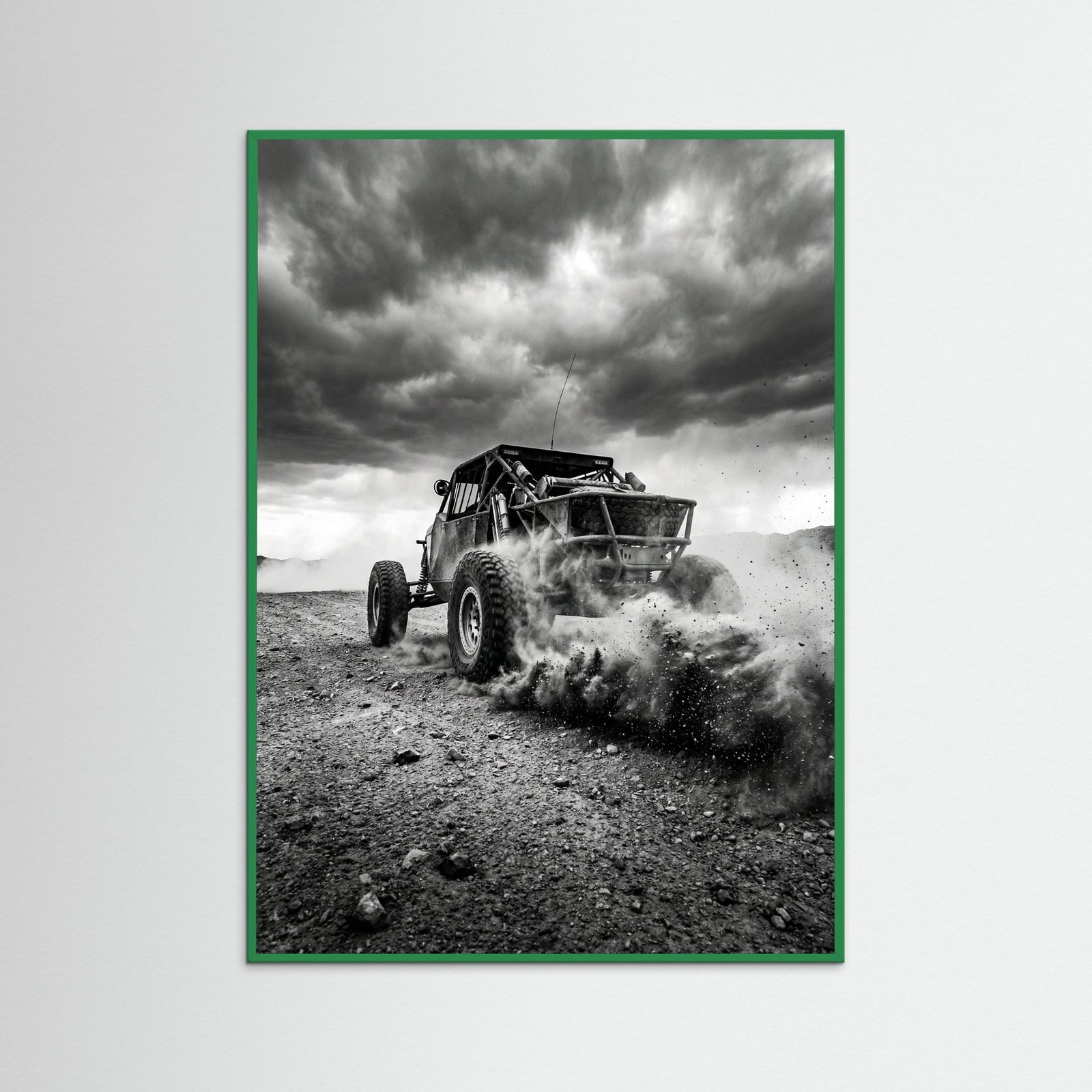 Green Wood Muddy Ascent