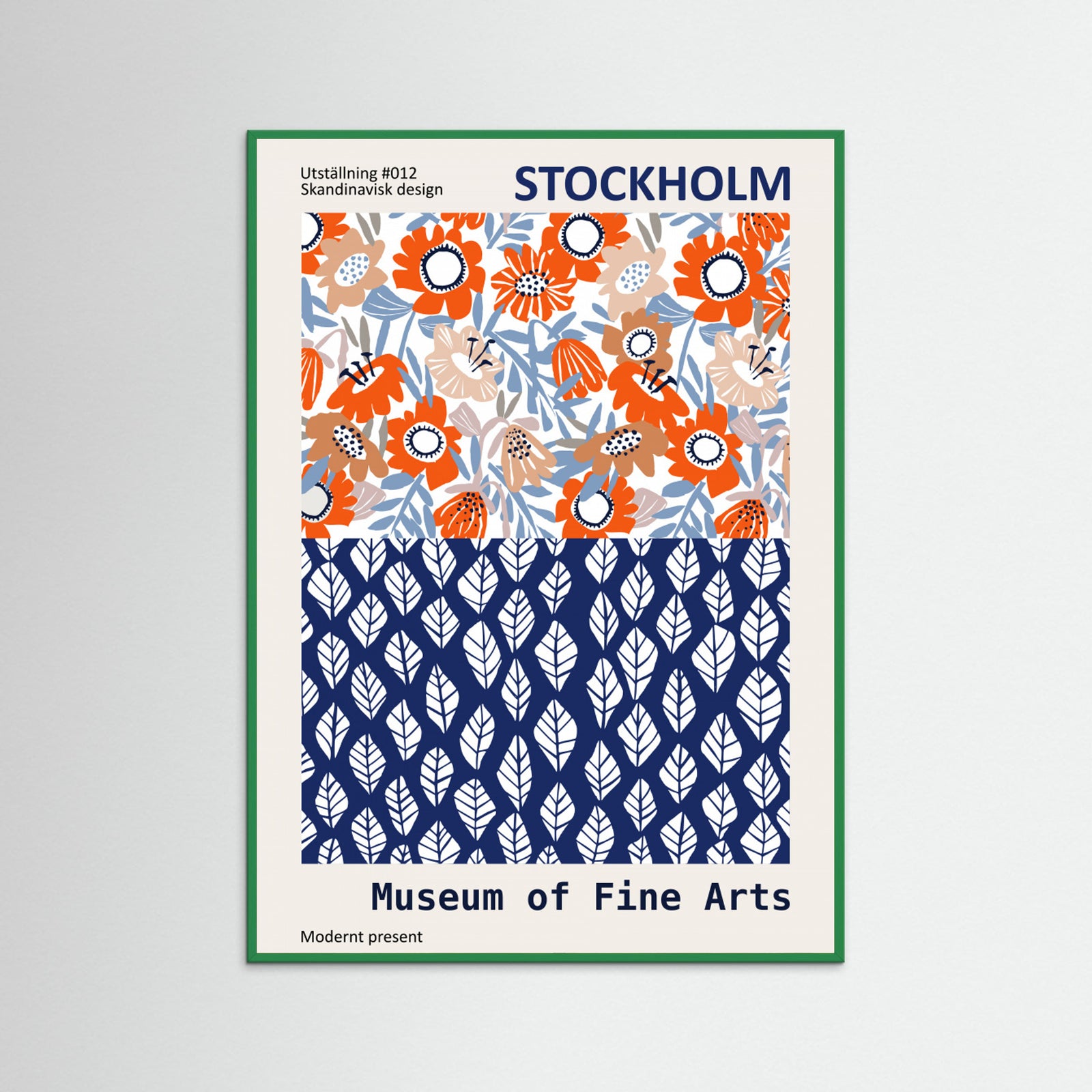 Green Wood Museum of Fine Arts Stockholm Poster