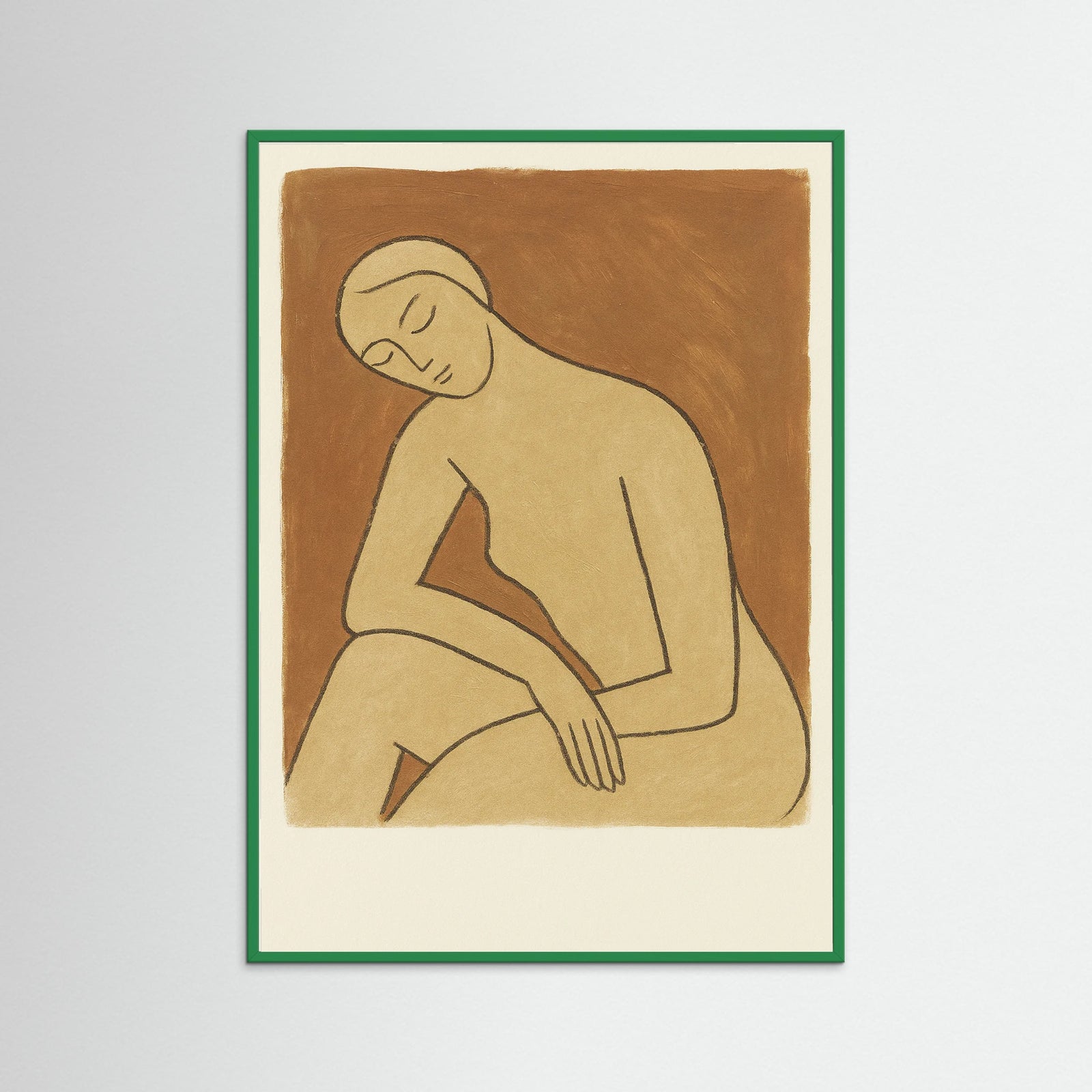 Green Wood Muted Grace