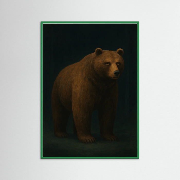 Green Wood Mystic Bear