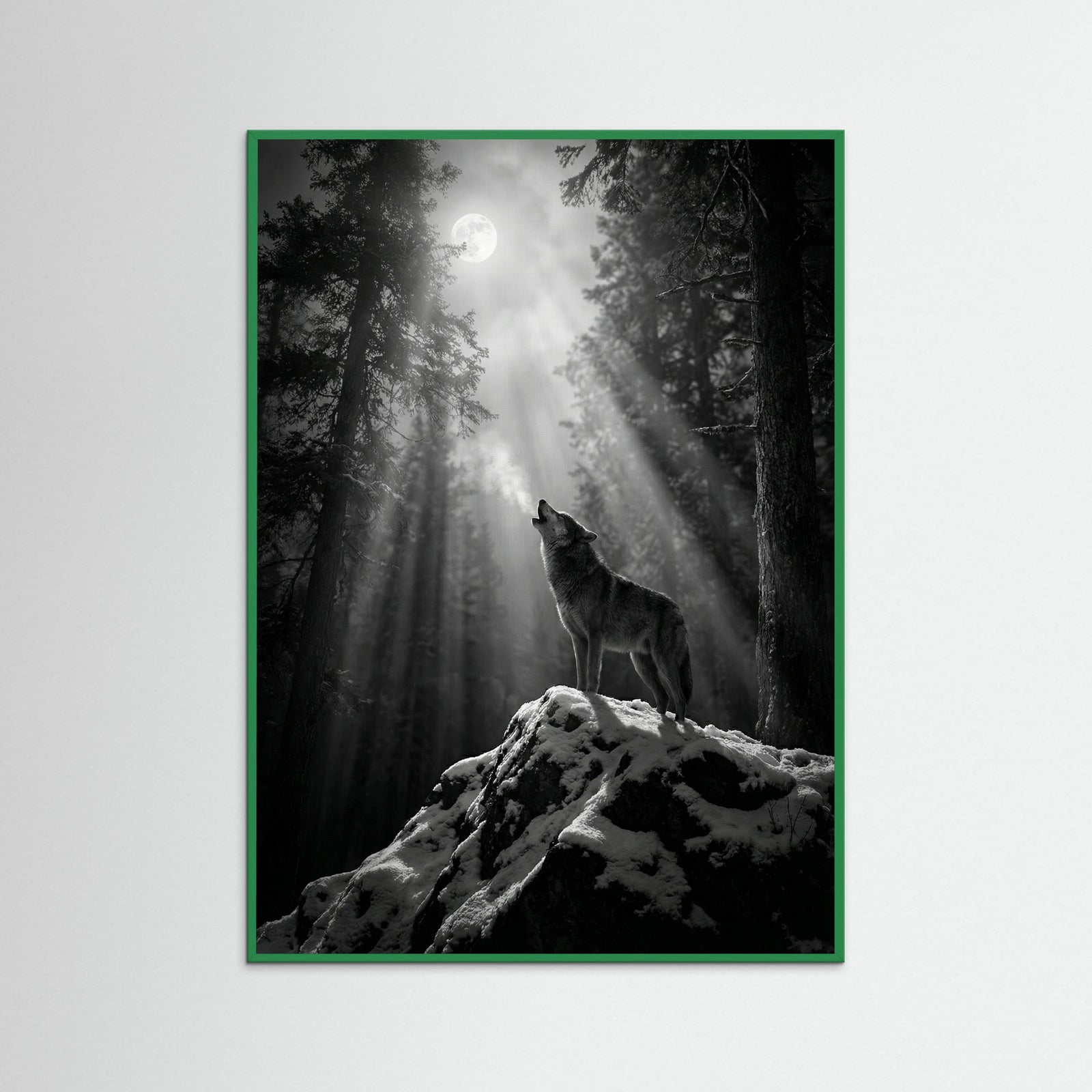 Green Wood Mystic Deer