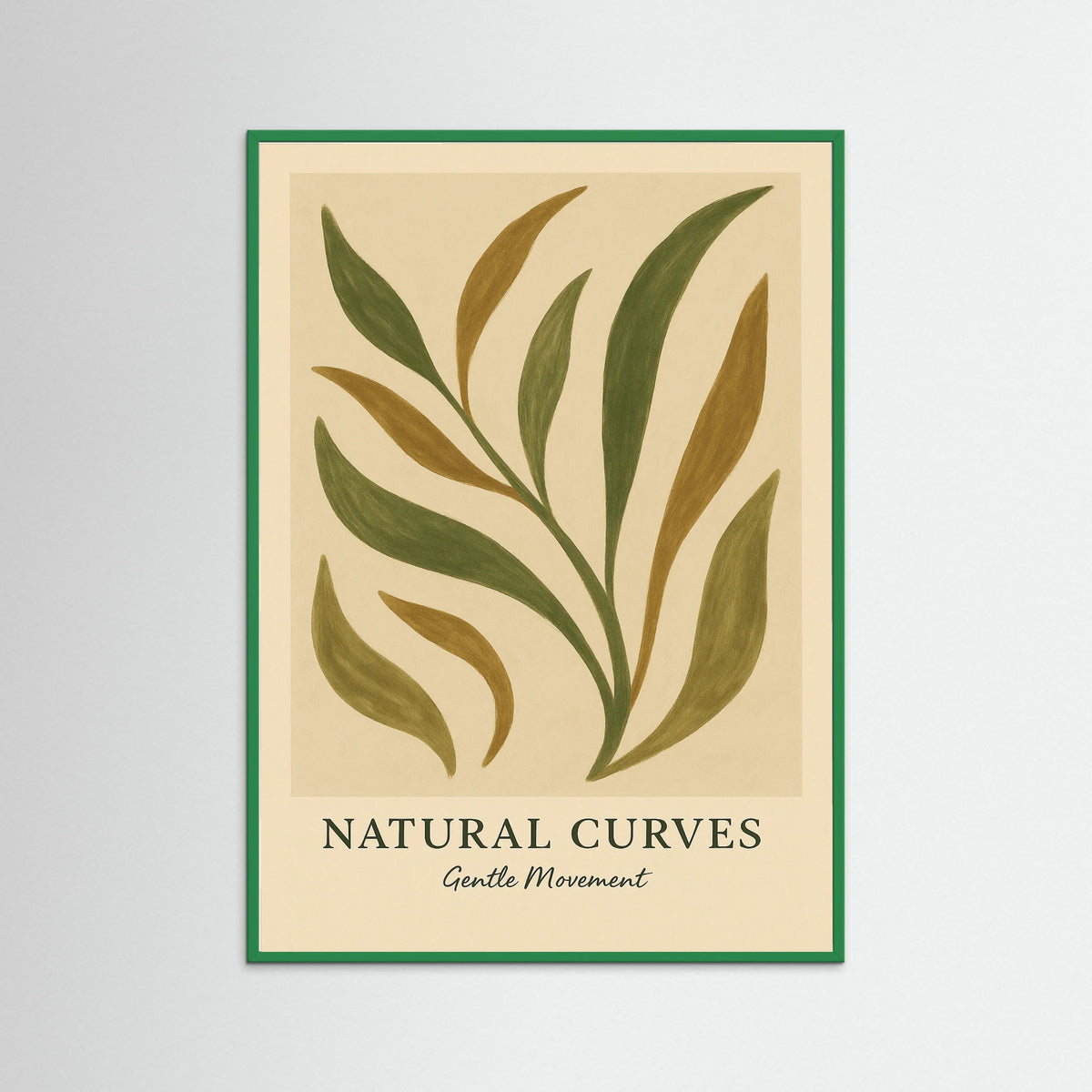 Green Wood Natural curves