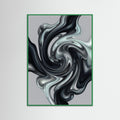 Green Wood Nebulous Forms