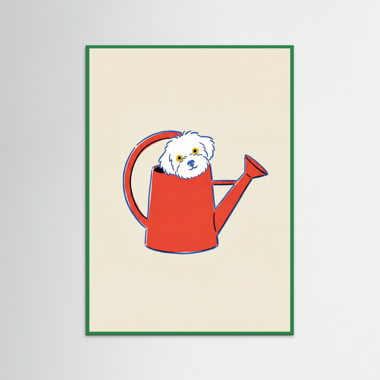 Green Wood Net Bag Kitty