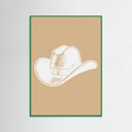 Plakat Neutral Cowboy Hat – plakat i druk artystyczny
