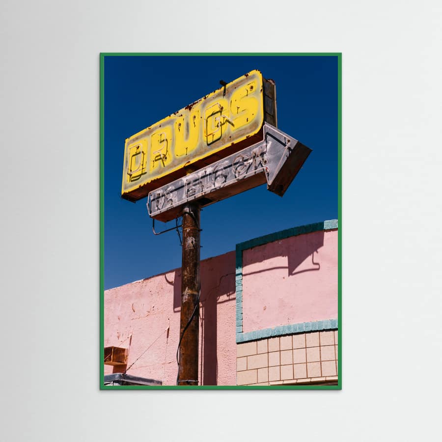 Green Wood New Mexico Drugs II Poster