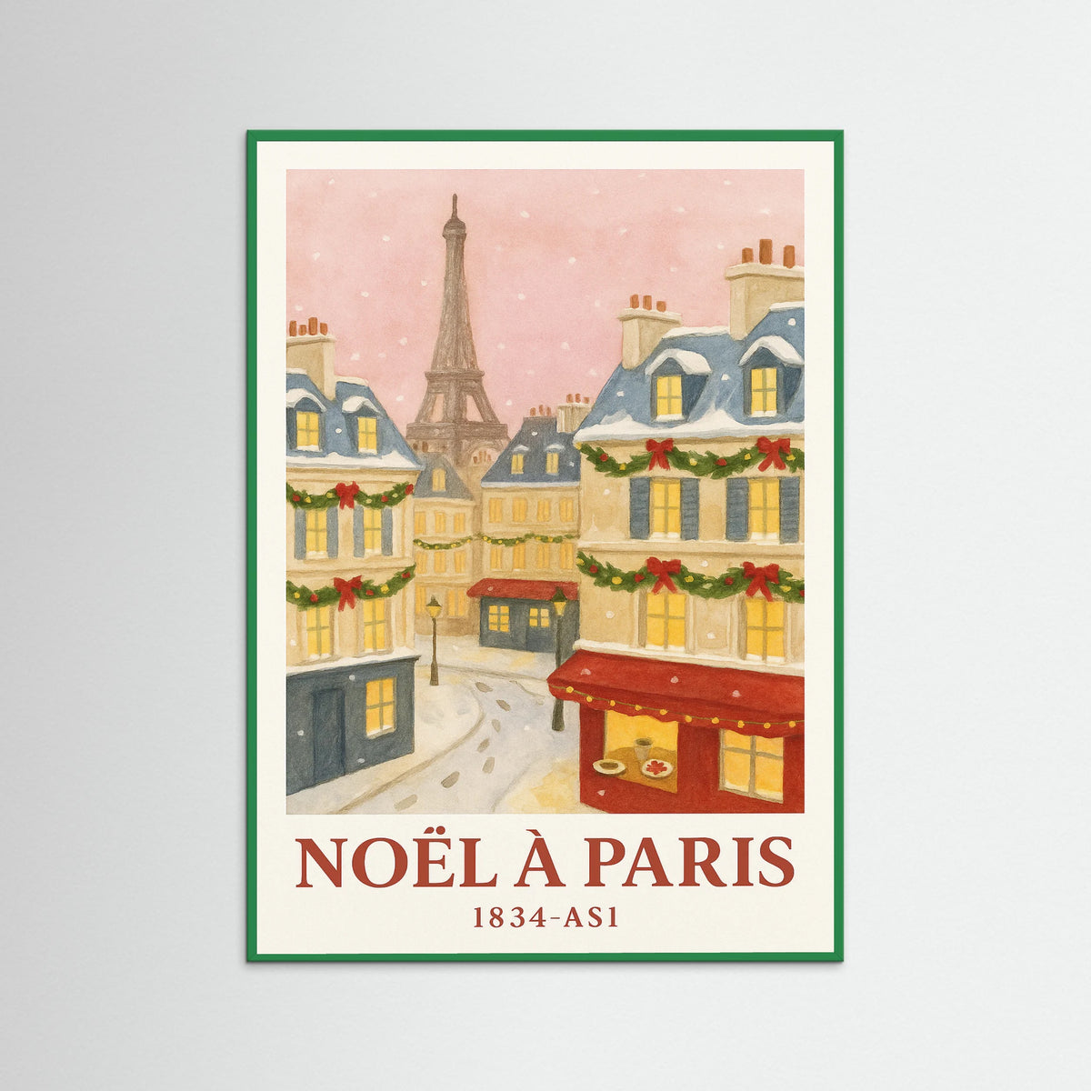 Green Wood Noel a Paris