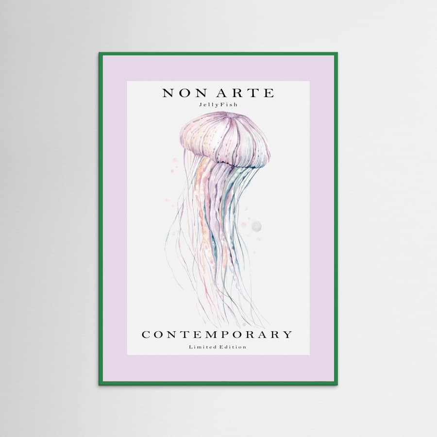 Plakat Non Arte Jellyfish – plakat i druk artystyczny