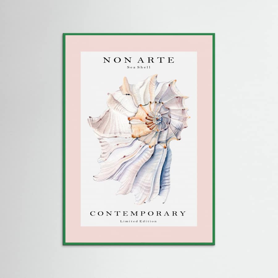 Plakat Non Arte Sea Shell no.1 – plakat i druk artystyczny