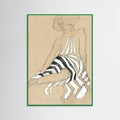 Nude Art Nouveau Poster – poster and art print