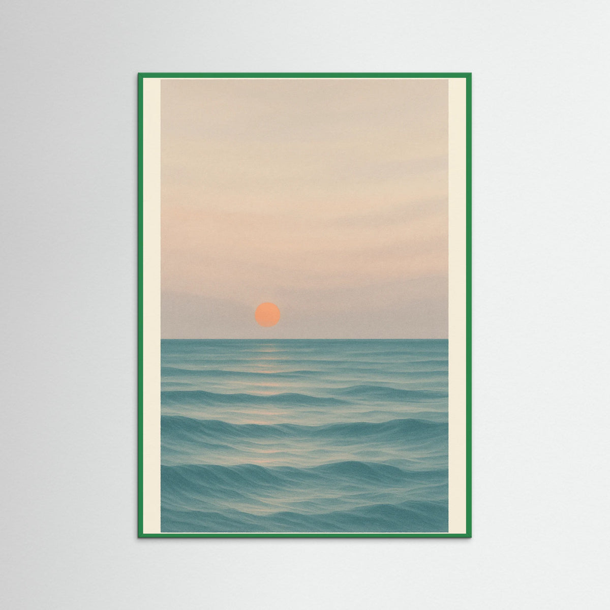 Green Wood Ocean Embrace