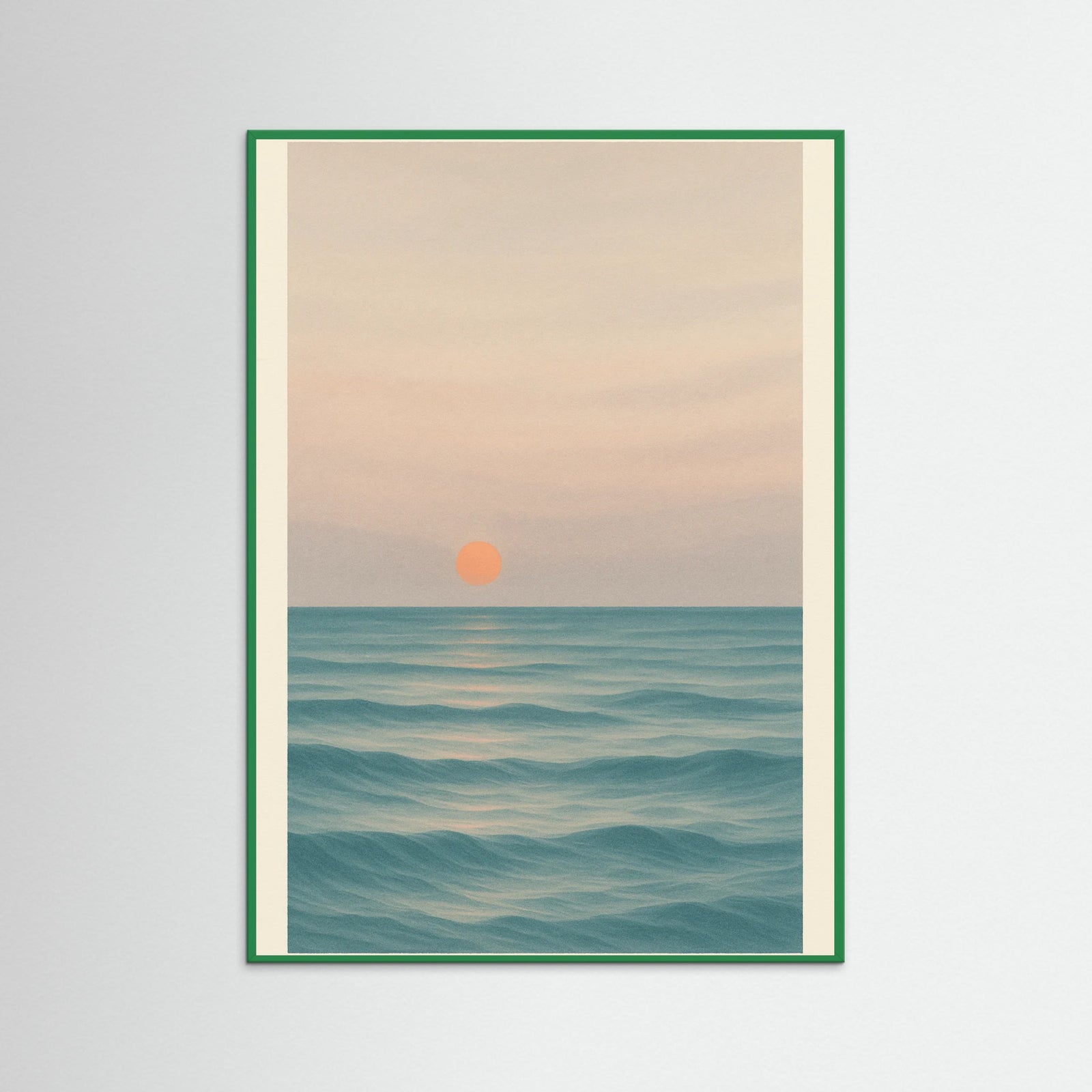 Green Wood Ocean Embrace