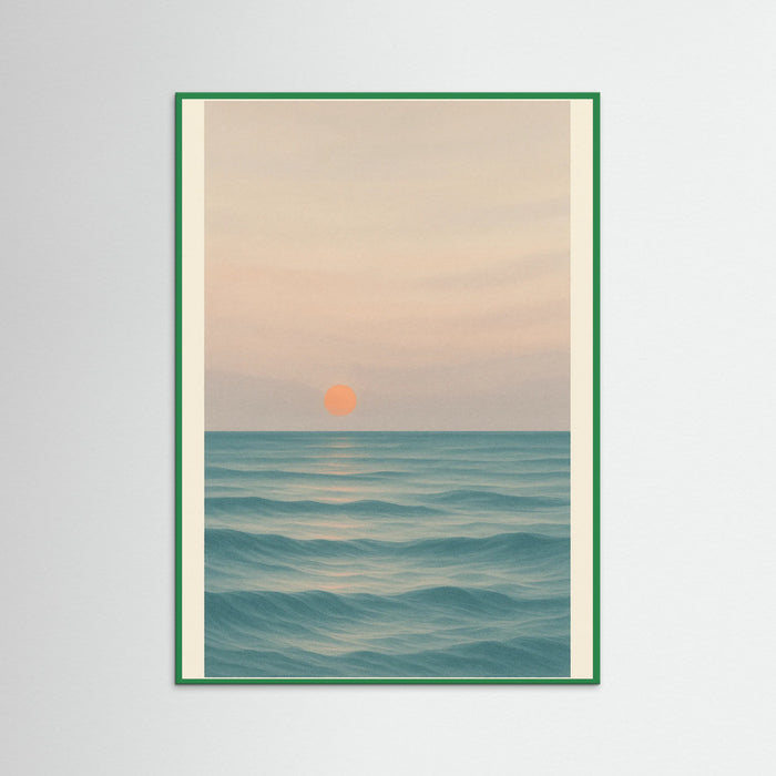 Green Wood Ocean Embrace