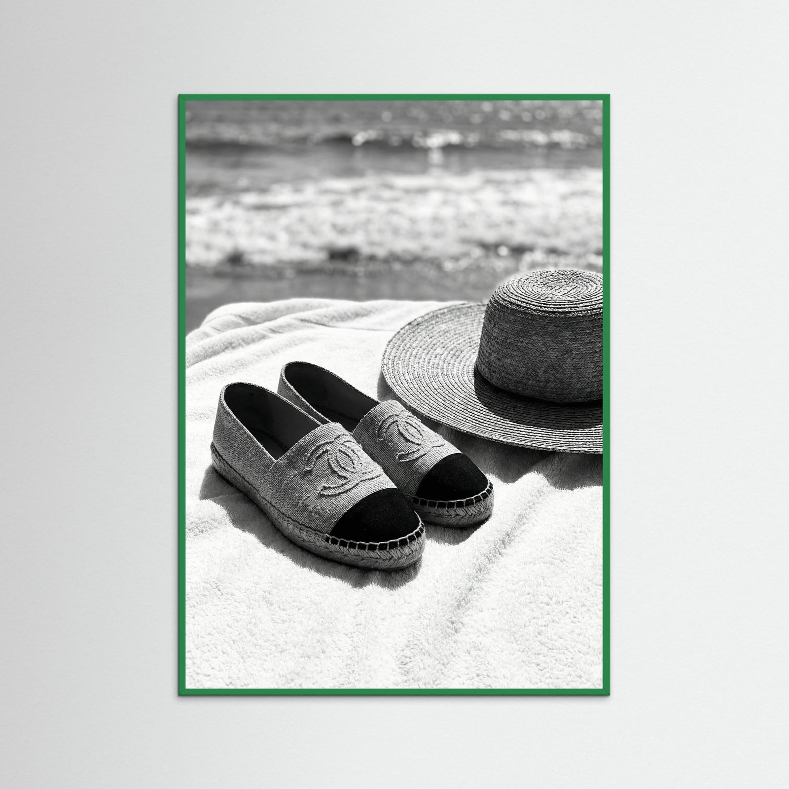 Green Wood Ocean Style