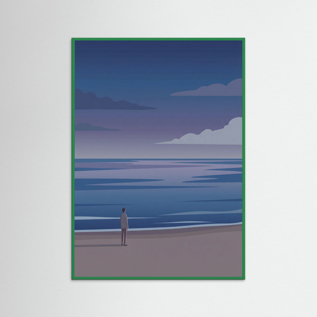 Green Wood Oceanic Serenity