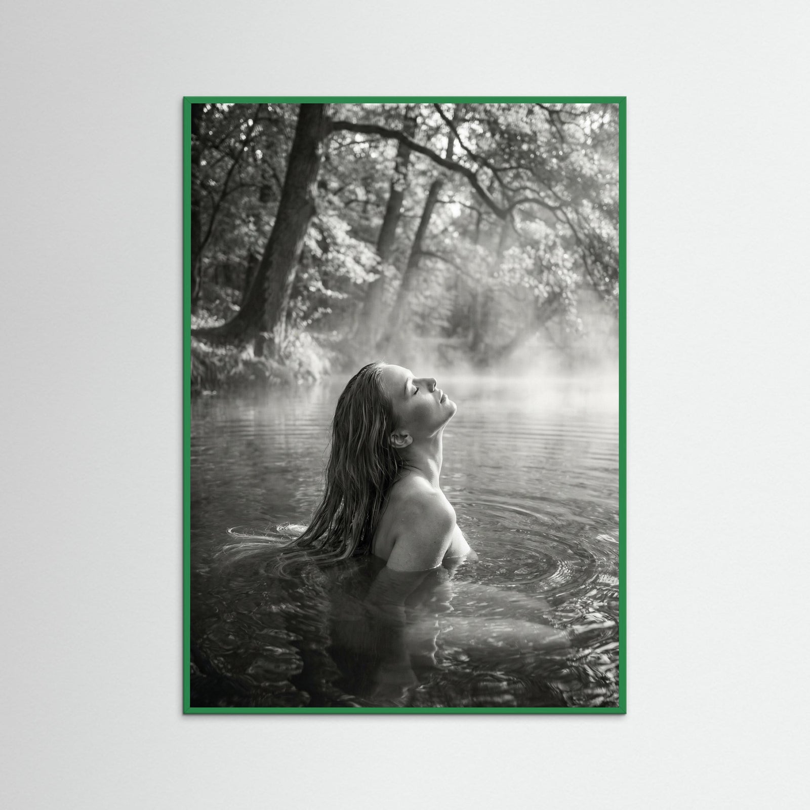 Green Wood Oceans Embrace