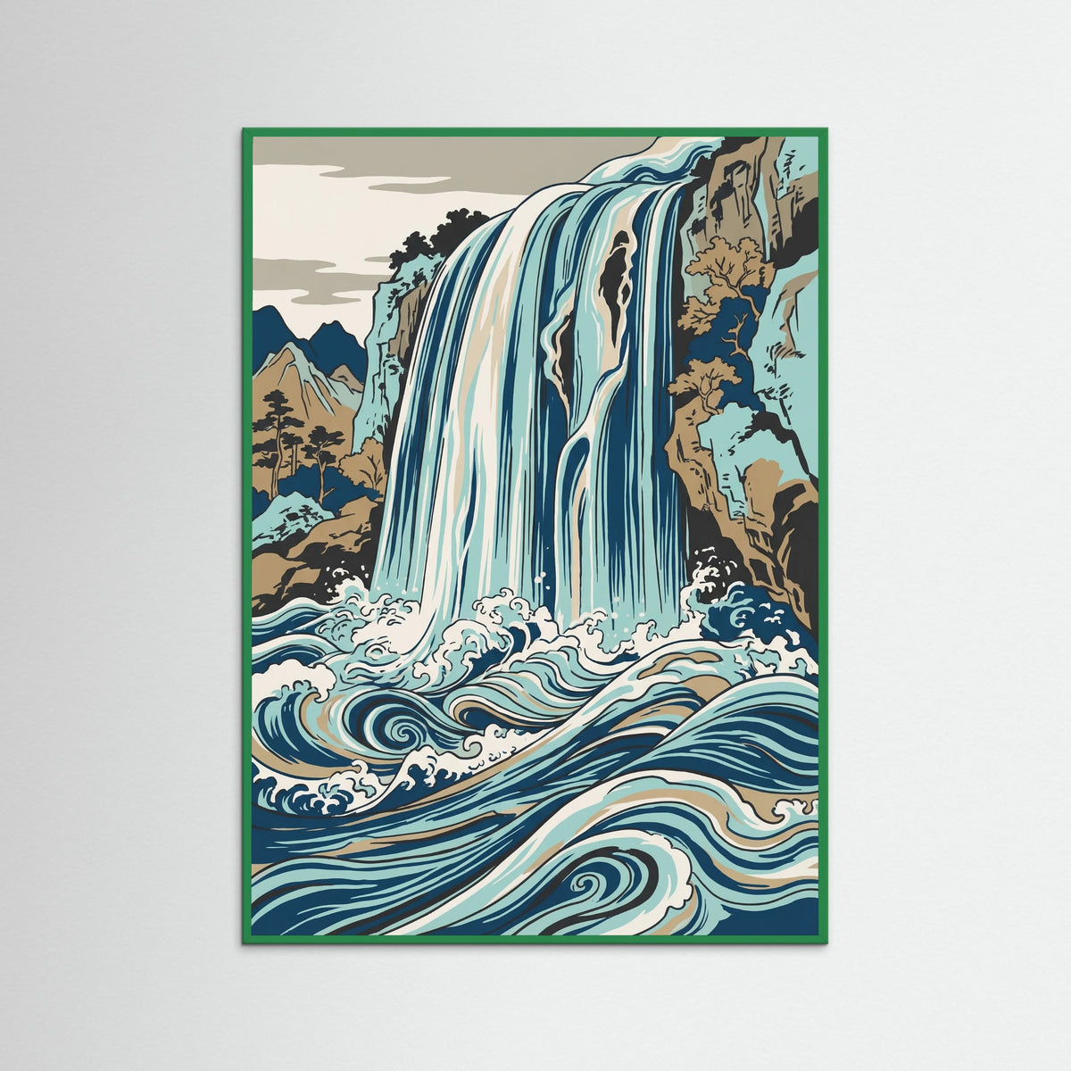 Green Wood Oceans Fury