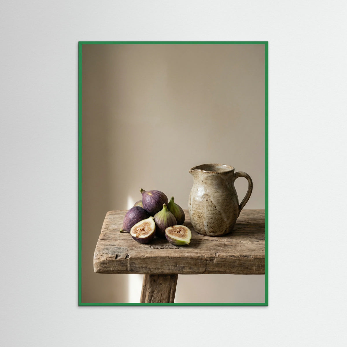 Green Wood Olive Stillness