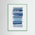 Póster Ombre Blue – póster e impresión artística