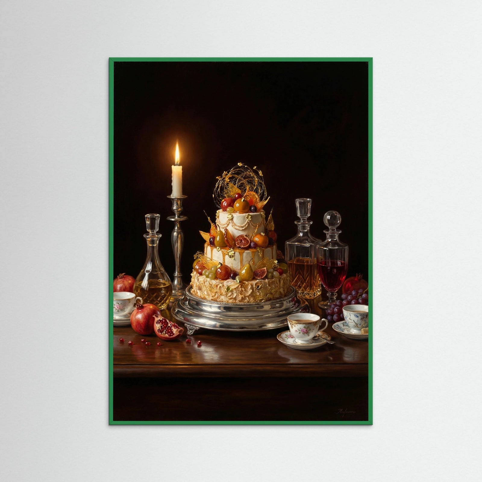 Green Wood Opulent Feast