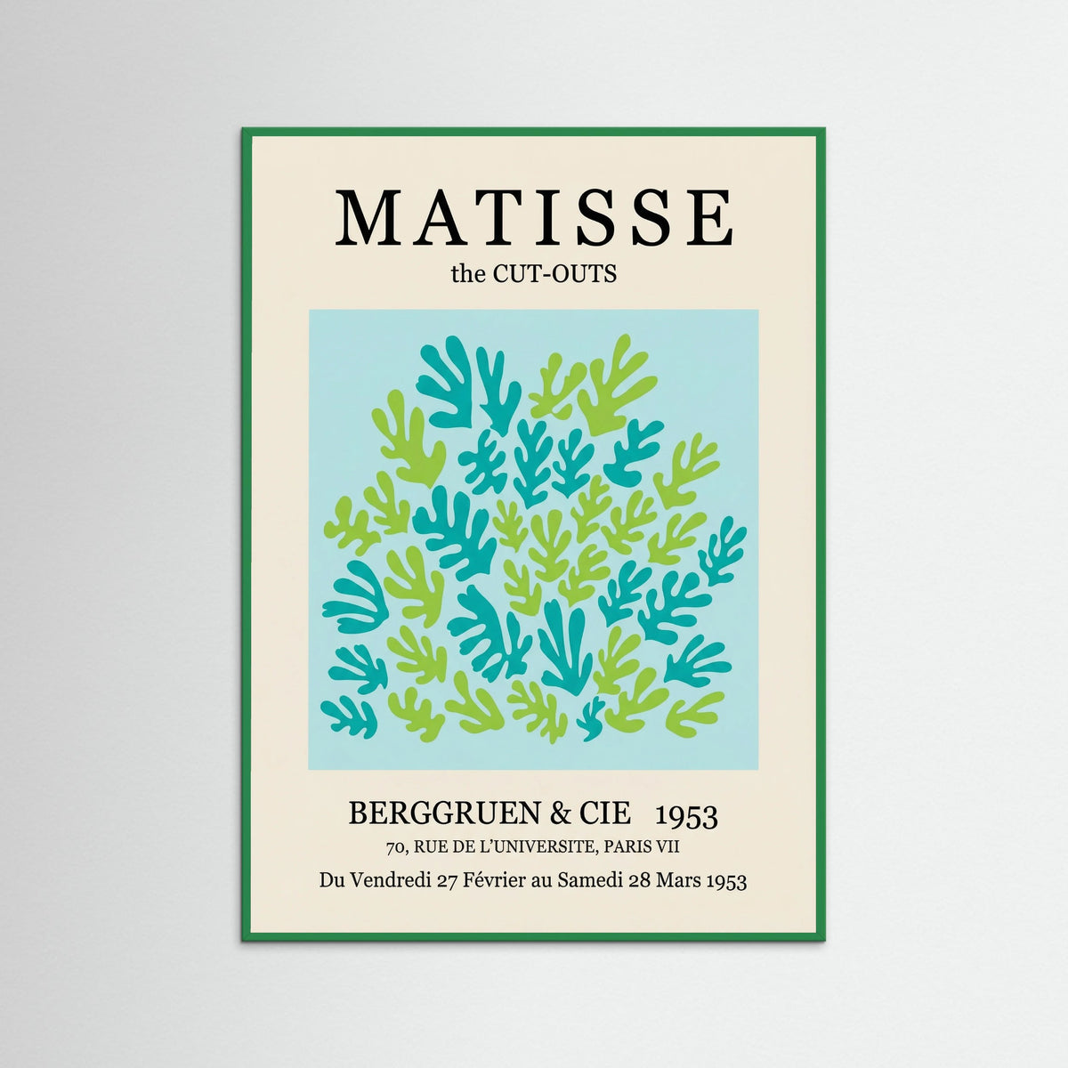 Green Wood Organic Bloom Abstraction