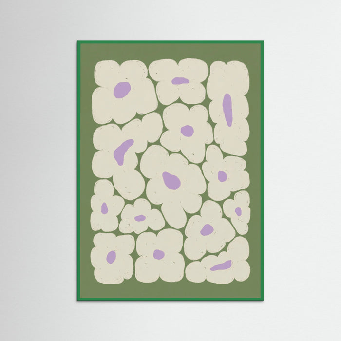 Green Wood Organic Bloom Scatter